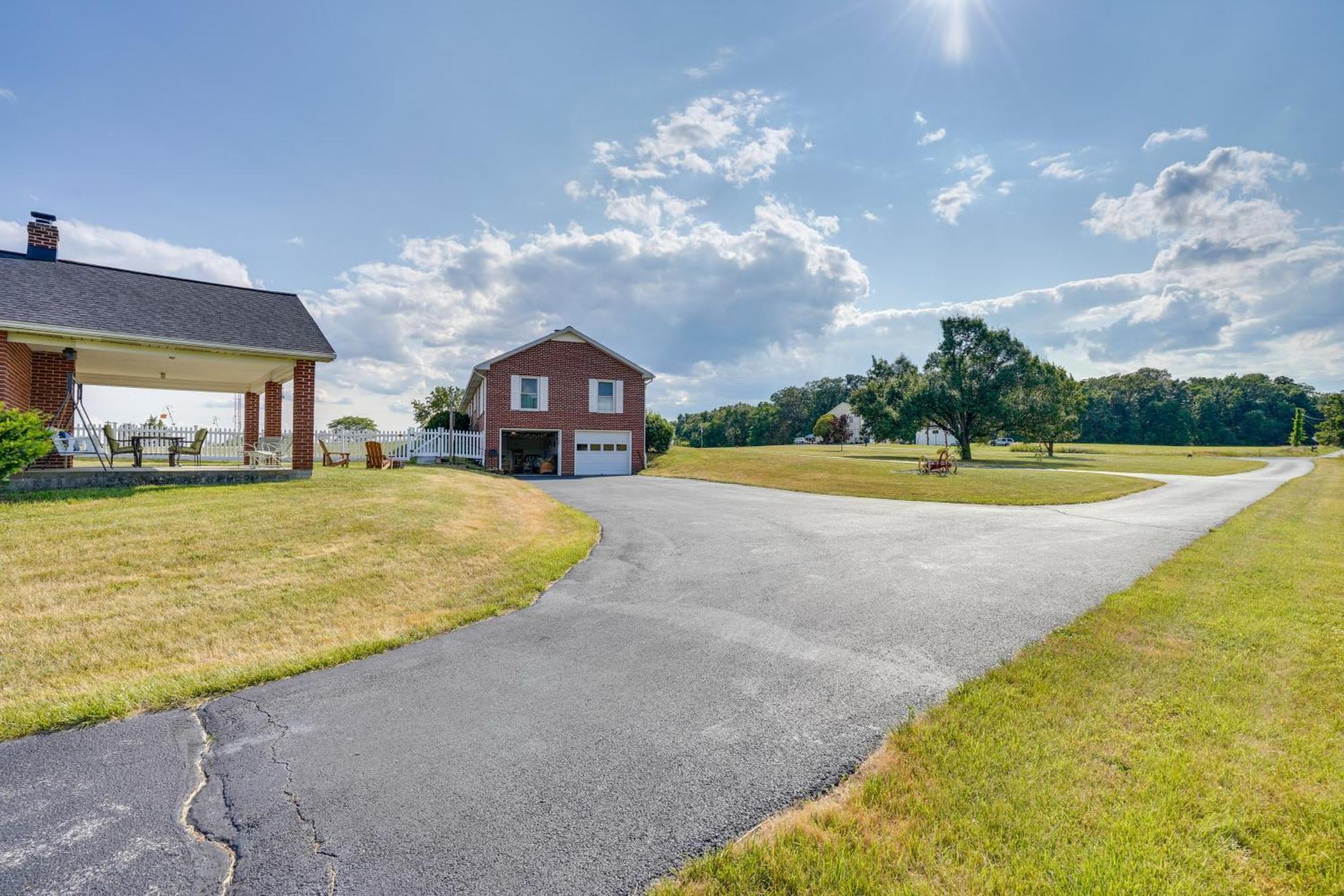 The Md And Pa Line Retreat Scenic Country Getaway! Leilighet Emmitsburg Eksteriør bilde